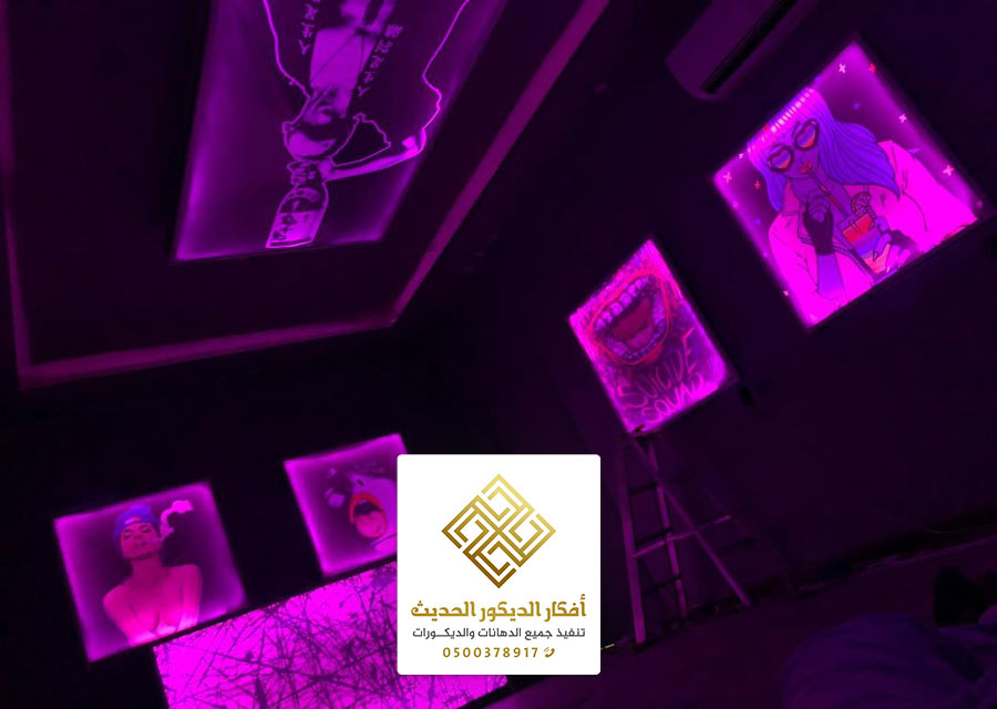 ديكورات ضوئية في الرياض